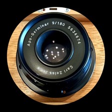 Apo-Germinar 9/180 Carl Zeiss Jena M53 Messing Objektiv Original Top Zustand