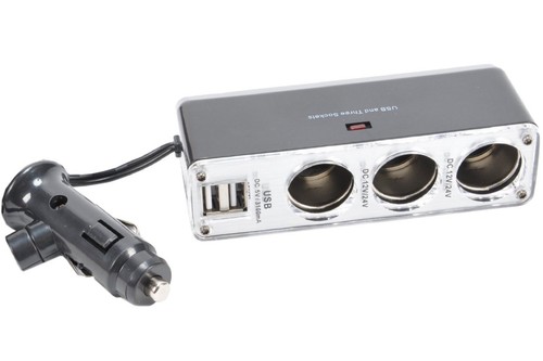 Dreifachsteckdose 24v - dreifachsteckdose, 12/24v