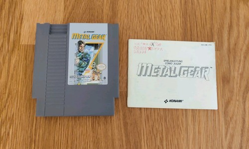 Metal gear konami - gear, (nintendo