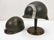 #B/ US ARMY Type WW2 M1 Engineer Special Unit Stahlhelm Steel helmet + Liner Pio
