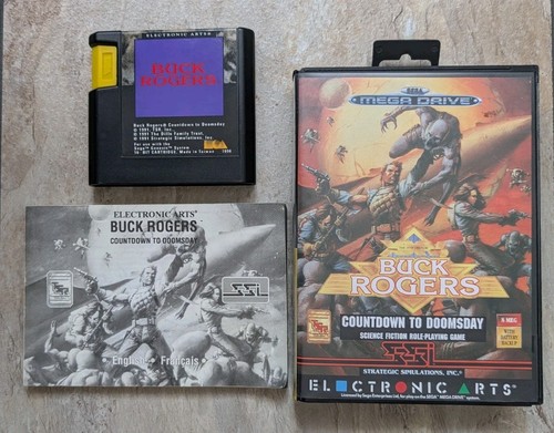 Buck rogers mega drive - rogers,