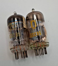 2 Stück ECC85  Röhre Elektronenröhre Radioröhre Vintage Tube