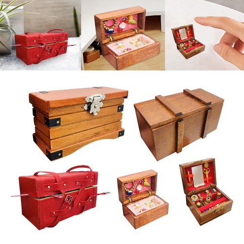 Puppenhaus retro holz - 1:12,