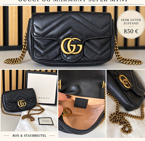 Gucci marmont super mini - gucci,