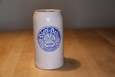 schwerer Maßkrug Bierkrug DIETL BRÄU STRAUBING 1L *** RAR