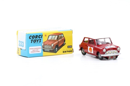 Corgi toys mini cooper rac - cooper, s