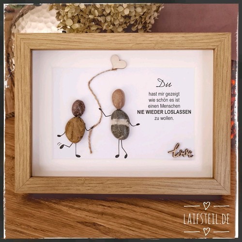 Steinbild paar liebe - steinbild,
