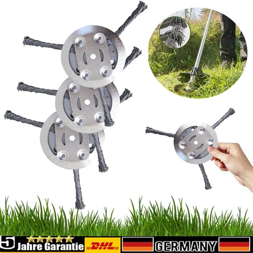 3köpfe stahldraht - 3x,