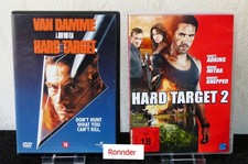 Hard Target (mit Jean-Claude van Damme) 1+2 DVD - 2 Disc - Uncut -