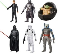 Star Wars Figuren Hasbro Actionfiguren 15,2 cm 6" |Luke|Darth Vader|Mandalorian|