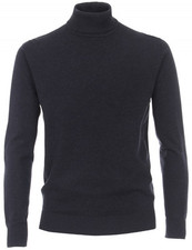 Redmond Pullover Rollkragen blau