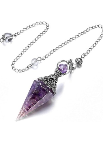 Pendel amethyst optik - amethyst,