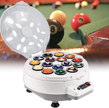 16 Bälle Billard Reinigungsmaschine Snooker Pool Ball Reiniger Kugeln Polierer