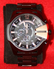 Diesel DZ 4309 Mega Chief Armbanduhr Uhr Chronograph 10 ATM Groß XL Analog Quarz