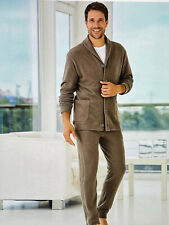ZIMMERLI Gentleman-Homesuit - Jacke+Hose - Italienischer Jersey - Eleg. Schnitt