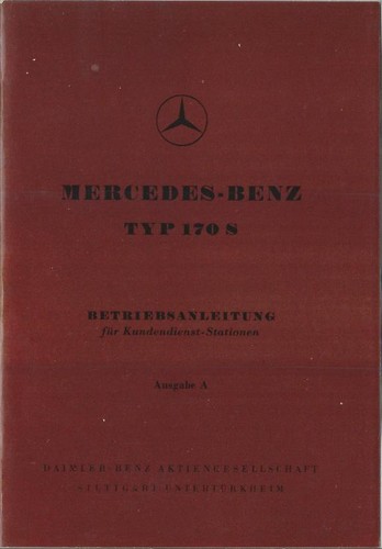 Mercedes typ 170 - mercedes, s