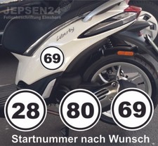 2x Startnummer nach Wunsch