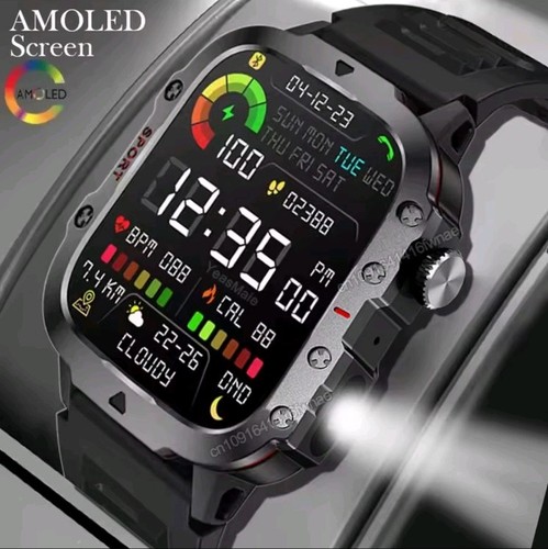 Smartwatch uhr herren militär - uhr,
