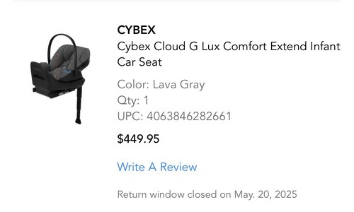 Cybex cloud lux - g,