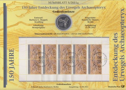 Bundesrepublik numisblatt - bundesrepublik,