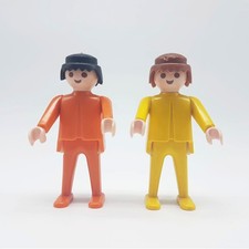 Playmobil Figuren Orange Gelb