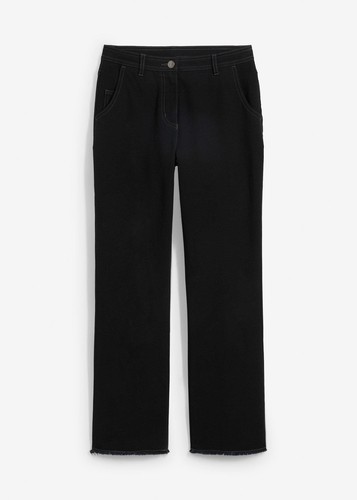 Weite twill hose mit offener - mit,