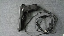 Microsoft XBOX Original Light Gum Pistole Blaster Thrustmaster Beretta 92FS 