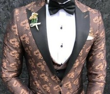 Designer Braun Smoking Blumen