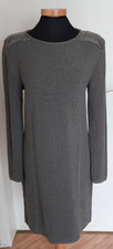 monari kleid grau gr 38 brustbr 42 länge 91 arml.60cm