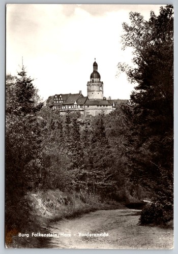 Postkarte burg falkenstein - postkarte,