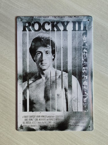 Rocky blechschild sylvester - blechschild,