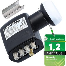 GSS Grundig SCR LNB - 4 Legacy Anschlüsse, 24 Teilnehmer Benutzerbänder Unicable