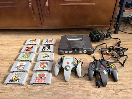 Nintendo n64 konsole set - 64, +