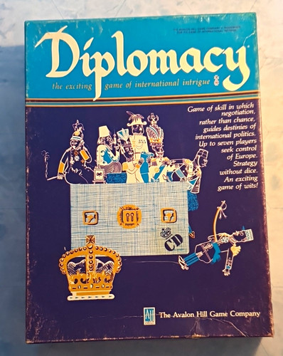 Diplomacy avalon hill 1976 - hill,