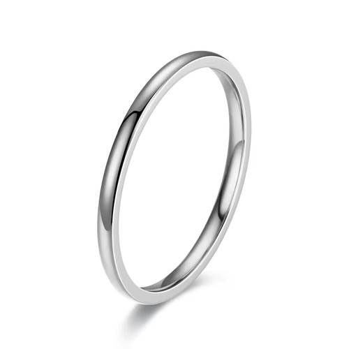 Edelstahl ring 2mm schmal - edelstahl,