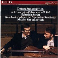 Shostakovich cello concertos - cello,