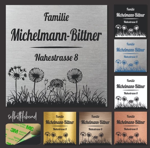 Briefkastenschild