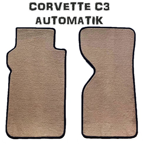 Velours fußmatten beige - velours,