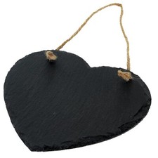 SCHIEFER HERZ Hänger 20x17cm