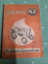 Normag NZ NORMAG ZORGE  Ersatzteilpreisliste 1954