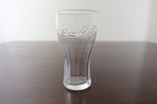"Coca Cola" kleines Glas "Tulpenform" klar-Glas 