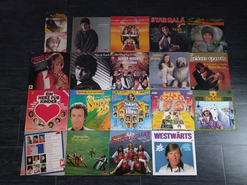 Schallplatten paket - paket, 21