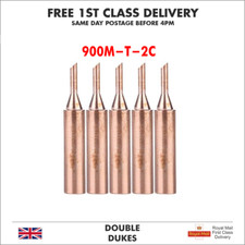 5-teiliges/Set 900M-T-2C Lötkolbenspitze reines Kupfer Eisenkopf Lötwerkzeug Spitzen