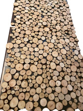 400 Stück 1-4cm Holzscheiben