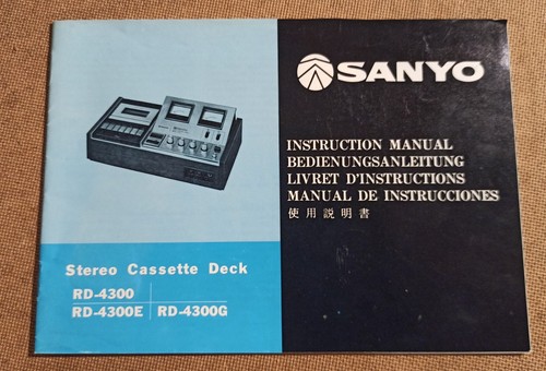 Sanyo 4300 - sanyo, rd-4300