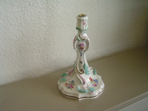 Meissen lampenfuß porzellan - meissen,