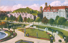 AK Mannheim, Rosengarten, Veranstaltungshalle, nach Lockweiler/Saar