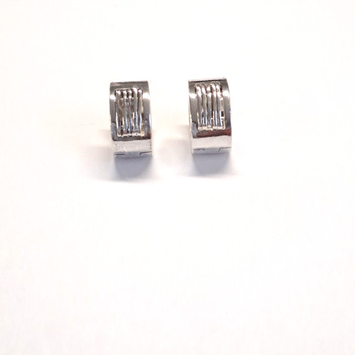 Echt 925 silber creolen - 925,
