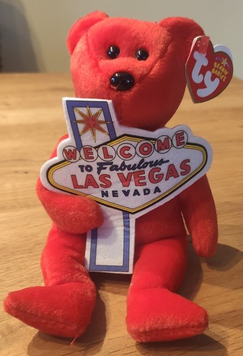 Beanie babies aces las - beanie,