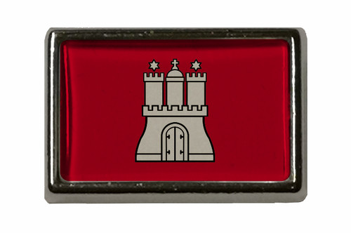 Pin hamburg anstecker fahne - pin,